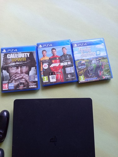 Sony playstation slim - slim, nera