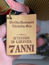 Vecchia romagna etichetta - etichetta, oro