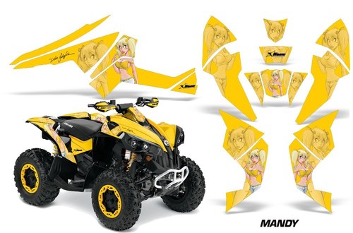 Kit grafico adesivi - kit, atv