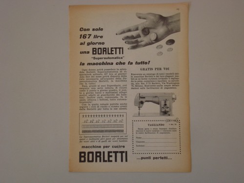 Advertising pubblicità 1958 - advertising,