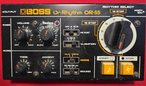 Boss batteria - dr-55, dr.