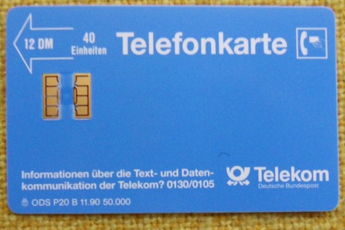 Scheda telefonica tedesca