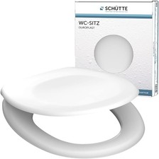 ✅SCHÜTTE copriwater tavoletta sedile tavola wc water ammortizza forma 0 150 kg .