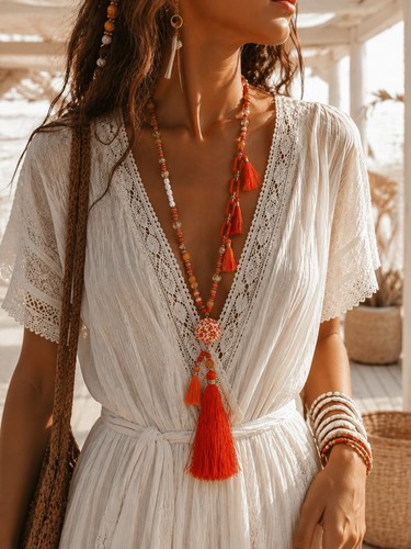 Collana boho donna - , catenina