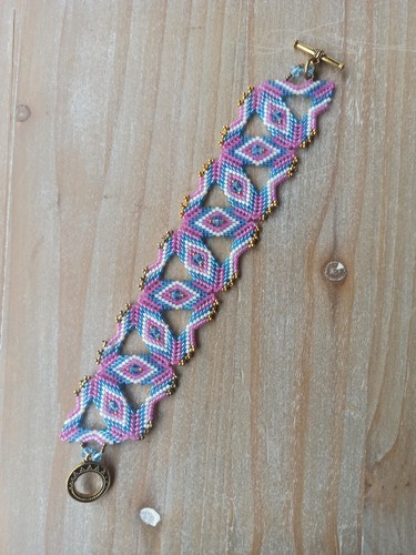 Bracciale perline vetro miyuki - vetro,