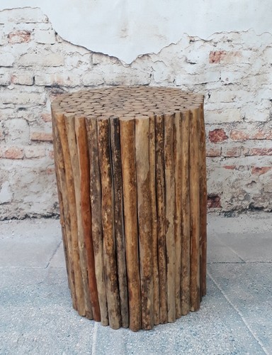 Sgabello legno 46x34cm - sgabello,