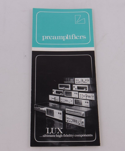 Luxman lux preamplificatori - lux,