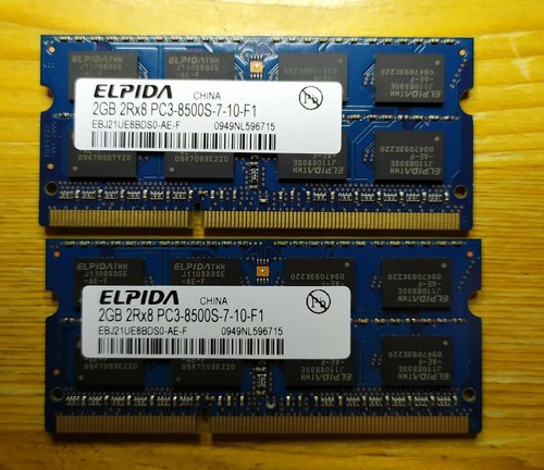Ram portatile 2x2gb ddr3 - portatile,