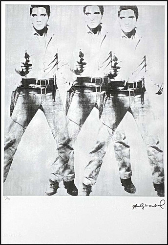Andy warhol elvis presley - warhol, *