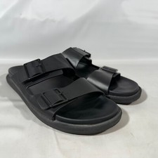 Zara SANDALI NERI IN PELLE