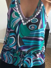 maglietta estiva in viscosa miss bikini 