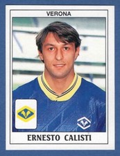 FIGURINA CALCIATORI PANINI 1989/90 - REC/REMOVED - N.340 CALISTI - VERONA