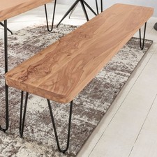 FineBuy Panchina HARLEM acacia
