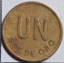 1 Sol de oro 1975 Pérou Peru