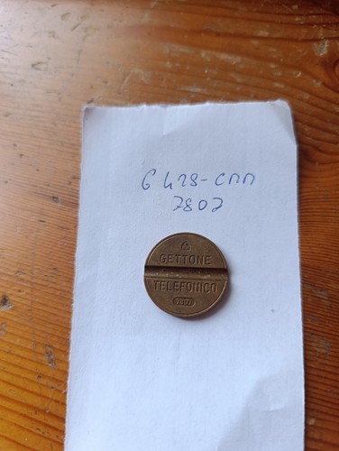 Gettone telefonico 7807 - , cmm