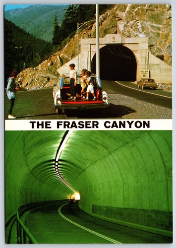 Cartolina the fraser canyon - cartolina,