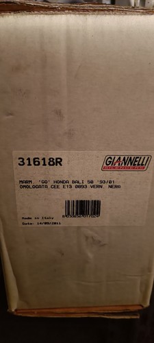 Marmitta giannelli honda bali - marmitta,