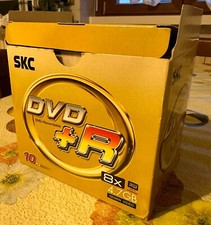 10 DVD+R - 8 X -BOX - NEW BOX