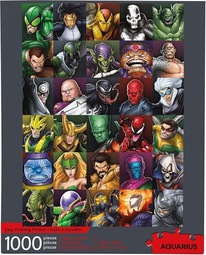 Marvel puzzle supervillains - puzzle,