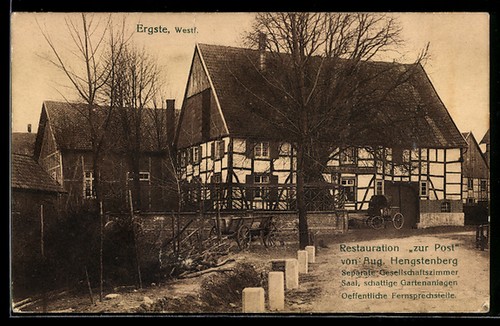 Cartolina ergste westf - cartolina, ergste/westf