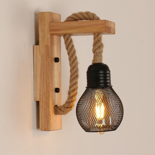 Applique murale rustique bois - rustique,
