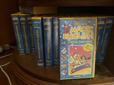 Magic English Scopri L'Inglese Disney 32 VHS Cinta Tape Collezione Completa