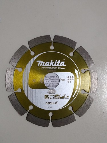 Disco diamantato makita 125mm - diamantato,