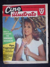 CINE ILLUSTRATO TV n°39 1960 Dominique Boschero Ugo Tognazzi   [C90]