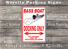 Insegna Parcheggio Bass Boat