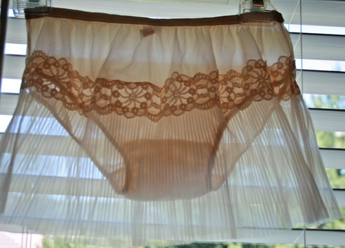 Vintage 60s beige - 60s, lace