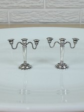 Coppia di candelabri vintage