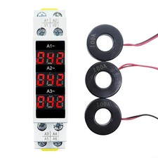 Amperometro trifase display - , a