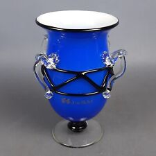Vaso Vetro Jean Michel Blu