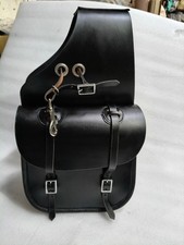 Borsa da sella western in vera