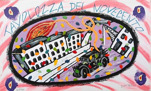 Bruno donzelli serigrafia - bruno,