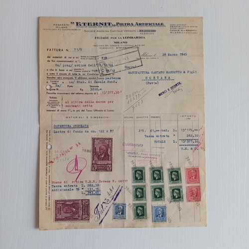 1945 eternit pietra - eternit,