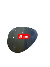 RAYBAN 3025 lente destra in vetro calibro 58 mm verde goccia aviator