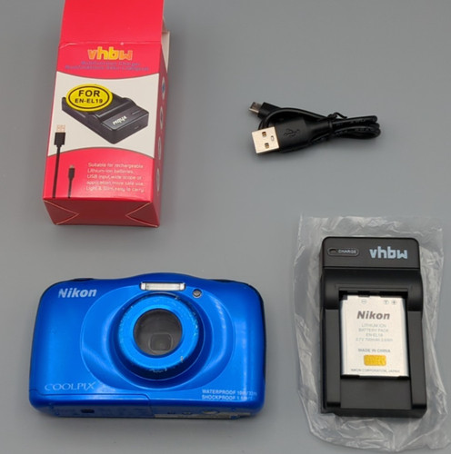 Nikon coolpix s33 blue digital - s33,