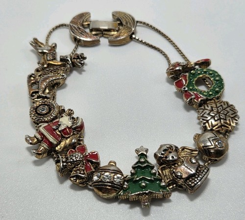 Bracciale natalizio scivolo - bracciale,