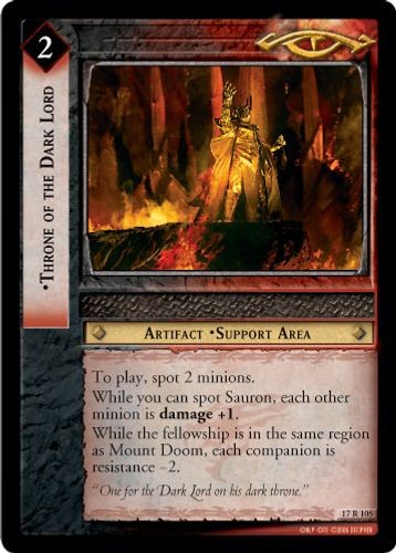 Throne the dark lord - the,