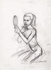 GAETANO (TANINO) LIBERATORE - Tavola originale Ranxerox: Lubna