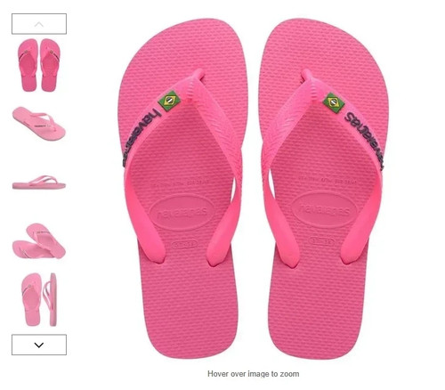 Infradito havaianas rosa - , fluo
