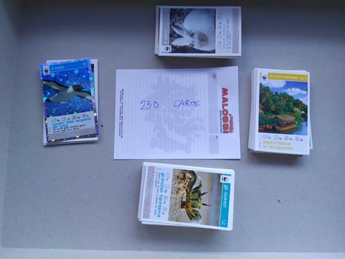 Lotto carte coop wwf salva - wwf,