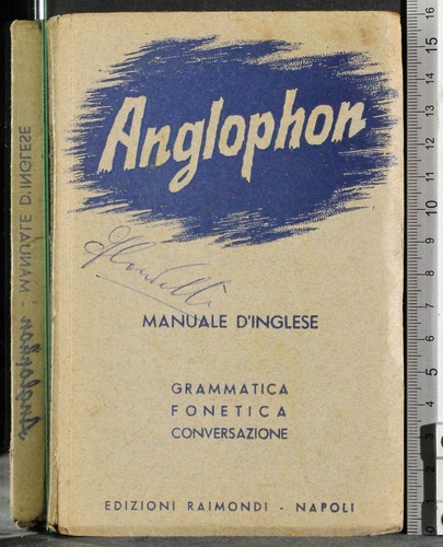 Anglophon manuale inglese - anglophon., d'inglese