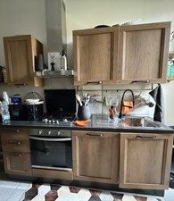 cucina Lineare completa di elettrodomestici usata