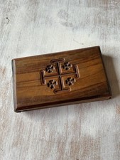 Olive Wood Jerusalem Pressed