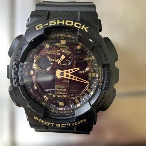 Orologio nero mimetico casio - mimetico,
