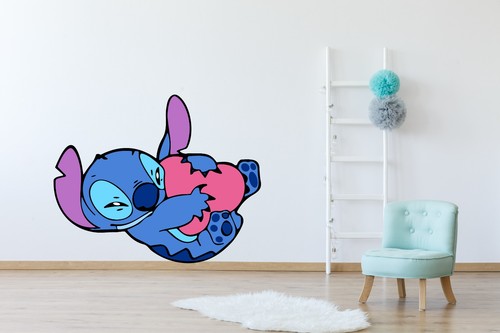 Adesivo murale stitch - adesivo,