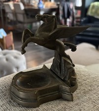 Posacenere vintage Mobil olio