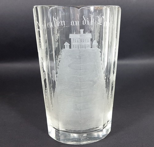 Grande tazza ricordo vetro - ricordo,